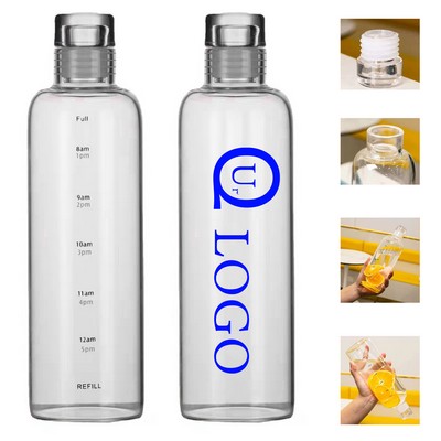 17Oz Glass Water Bottle