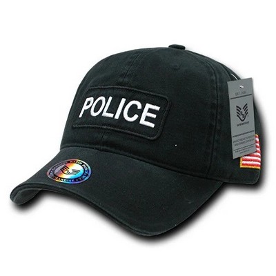 Rapid Dominance Police Dual Flag Raid Baseball Cap