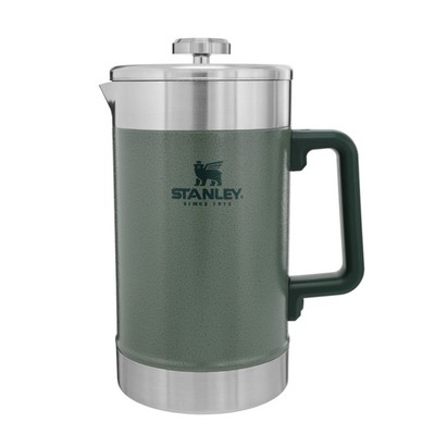 Stanley Drinkware Classic Stay Hot French Press, 48oz, Hammertone Green