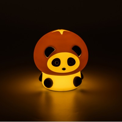 Silicone night light-warm yellow light