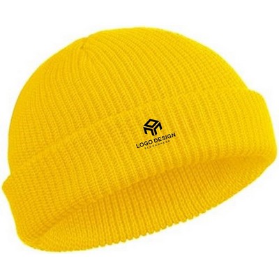 Fisherman Watch Hat Skullcap Roll-up Beanie