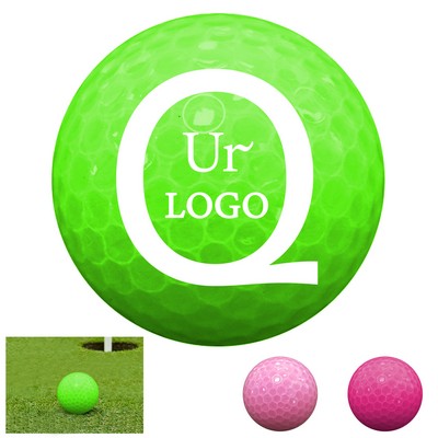 Colored Crystal Golf Ball