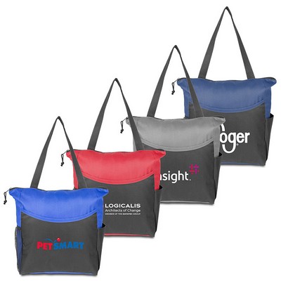 Two-Tone Promotional Campaign Tote Bag