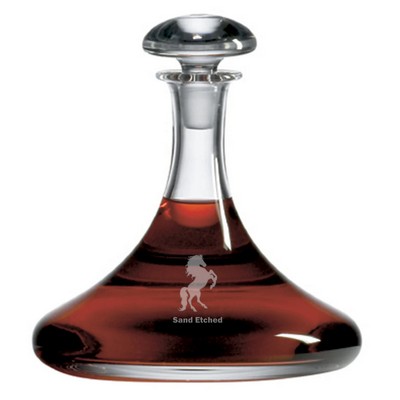 Ship's Table Lead-Free Crystal Decanter