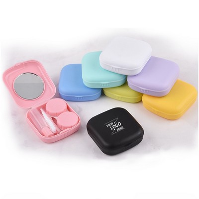 Compact Contact Lens Travel Case