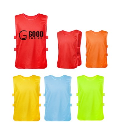 Adult Quick-Dry Sports Scrimmage Vest Team