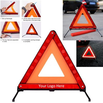 Emergency Car Safety Triangle Reflector