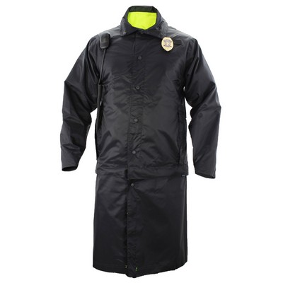 Class 3 Type P Reversible High Visibility Long Raincoat