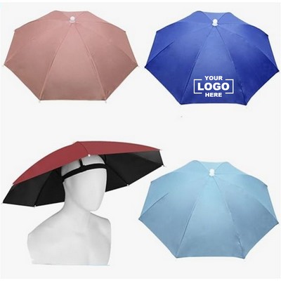 Large Fishing Umbrella Hat Folding Outdoor