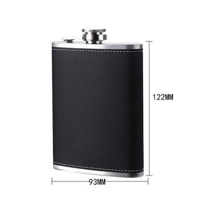 8 Ounce Stainless Steel Hip Flask