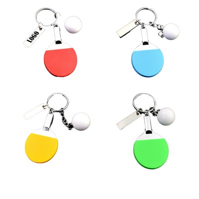 Ping Pong Keychain Pendant