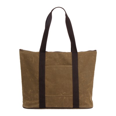 Heritage Waxed Canvas Tote