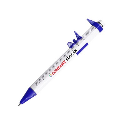 Plastic Vernier Caliper Ballpoint Pen