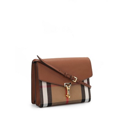 Burberry House Check Small Macken Crossbody Bag