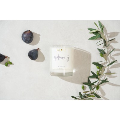 Glow Candle Company 14Oz Mediterranean Fig Soy Candle