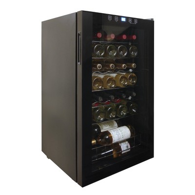 Legacy Vinotemp - 34-Bottle Touchscreen Wine Cooler