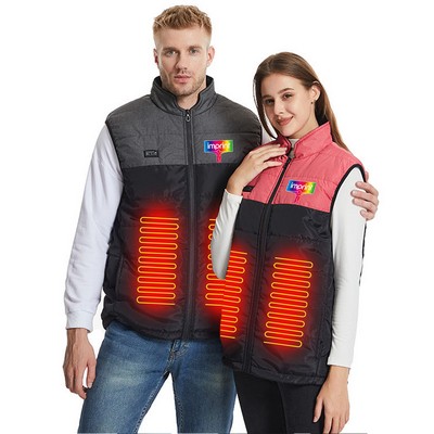 Electric Heated Vest - Multiple Heating Zone Options