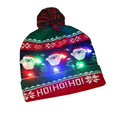 Knitted LED Beanie