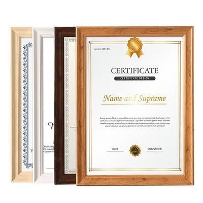 Mahogany Glossy Certificate Holder