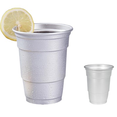 17 Oz Food-Grade Rim-Curled Aluminum Cup