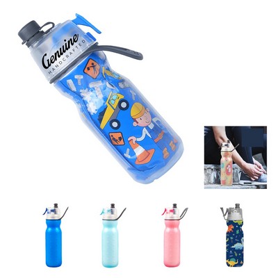 20oz Misting Water Bottle