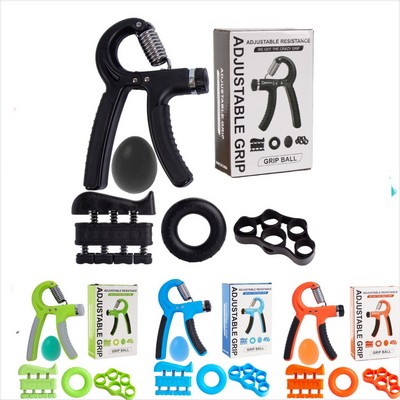 5 Pack Grip Strength Trainer Kit