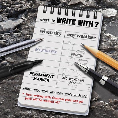 Portable Waterproof Mini Notebook