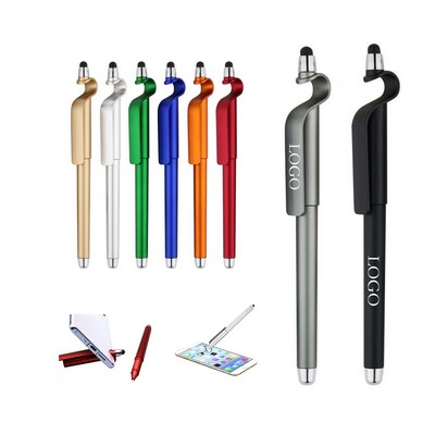 Touch Screen Ballpoint Pen with Phone Holder