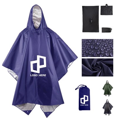 Multi-Functional Dacron Raincoat