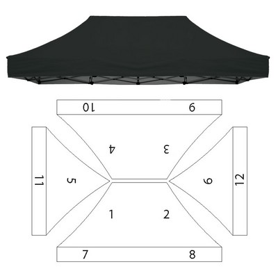 10x15' Replacement Canopy - Printed