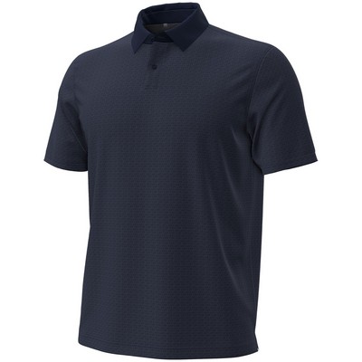 Under Armour® T2 Green Heritage Print Golf Polo Shirt- Midnight Navy