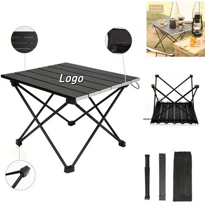 Portable Outdoor Folding Aluminum Camping Table