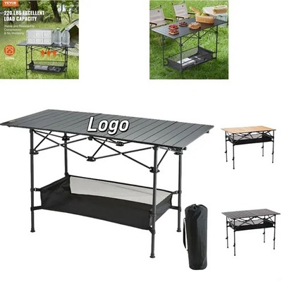 Portable Aluminum Folding Outdoor Picnic Table