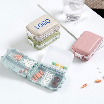 Portable Plastic Pill Box