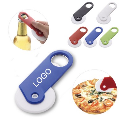 Pizza Cutter With Bottle Opener