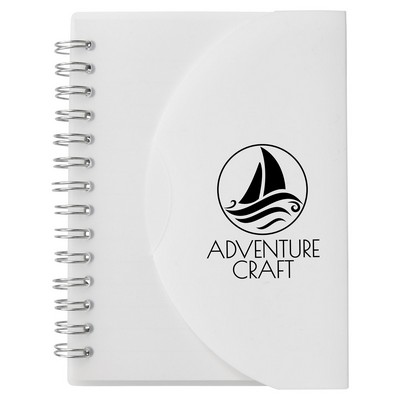 Prime Line Curve Medium Spiral Notebook 4.25" X 5.25"