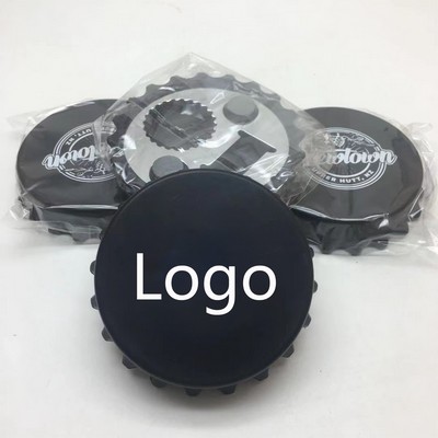 Magnetic Fridge Sticker Beer Cap Shape Bottle Opener