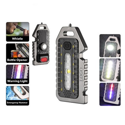 Multi Functional Mini Light w/Whistle