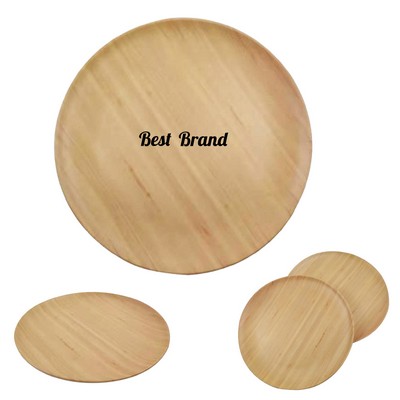 8-Inch Bamboo Fiber Plate