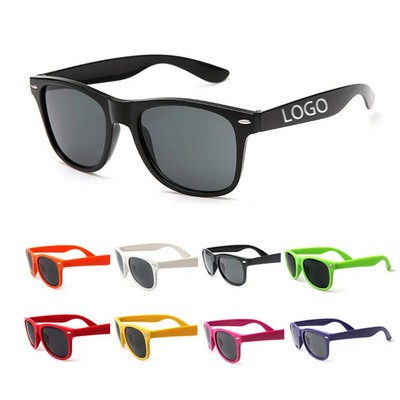 Retro UV Protection Recycled Plastic Sunglasses