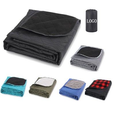 Polar Fleece Camping Blanket