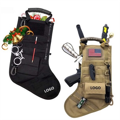 Tactical Christmas Stocking With Patch