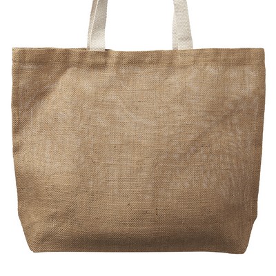 Natural Jute Fiber Carry-On Tote Bags