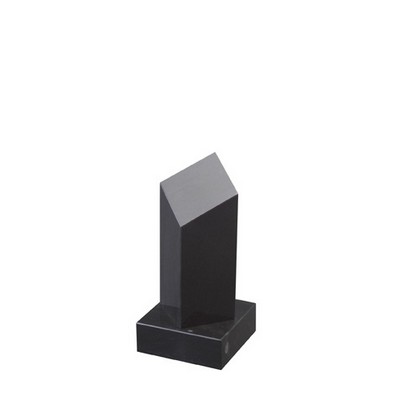 Small Jet Black Marble Diamond Head Award