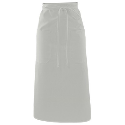 Long Bistro Apron - 2-Pocket - Unisex