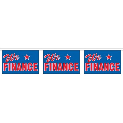 60' Bannerette Strings Pennant (We Finance)