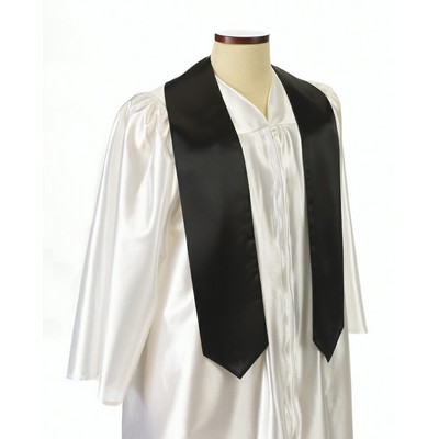 Black 60" Graduation Stole