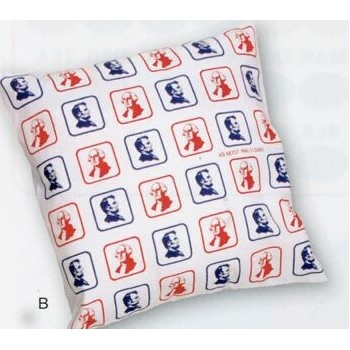 Tuck Flap Pillowcase w/1 Side Overall Print (12"x12")