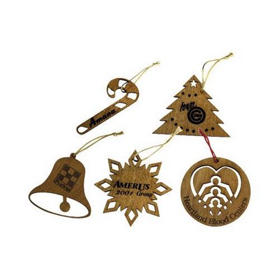 Custom Laser Cut Wood Ornaments