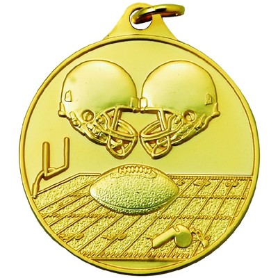 IR Series Football Die Struck Sports Medal